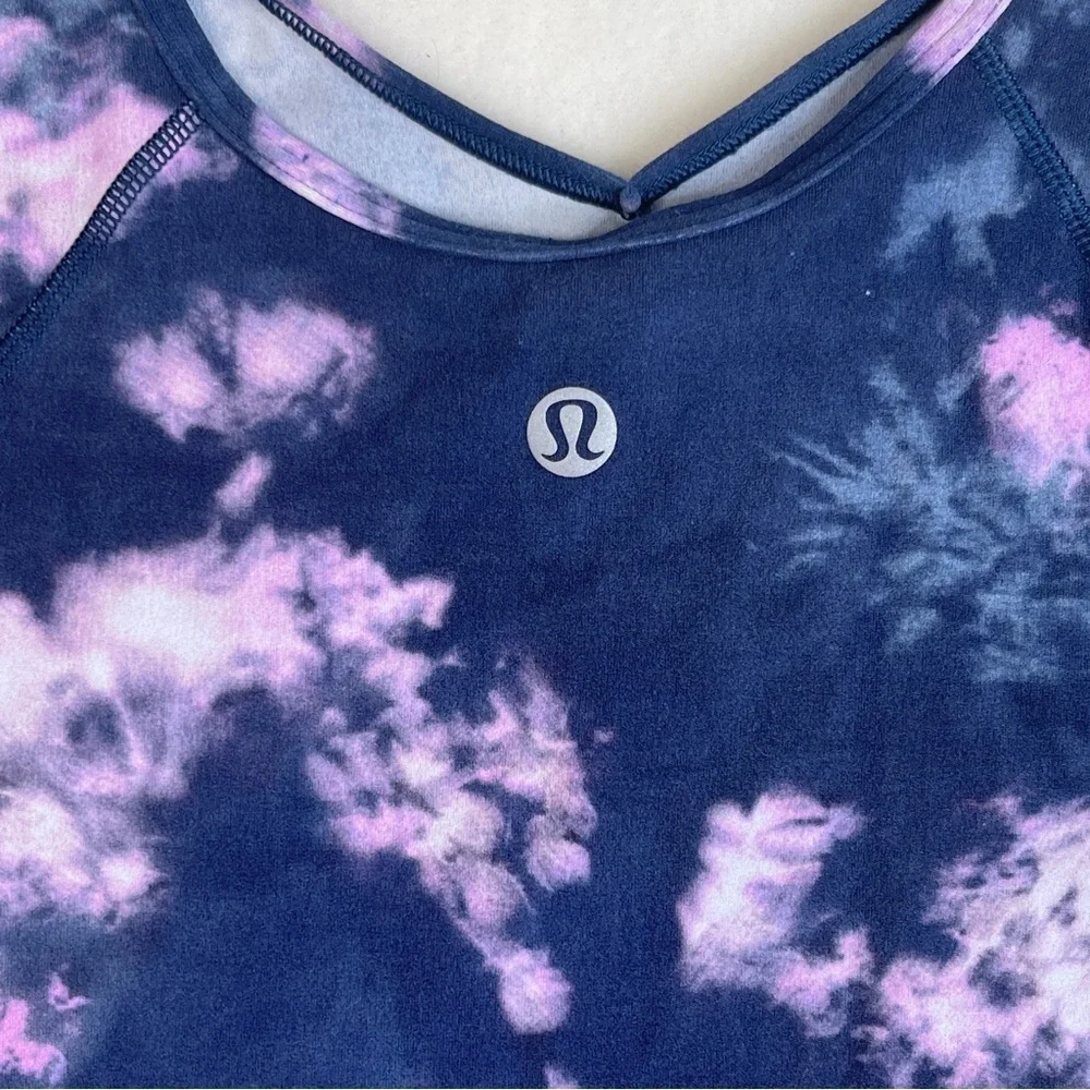 Lululemon Align T Shirt Blue Multi Size 8